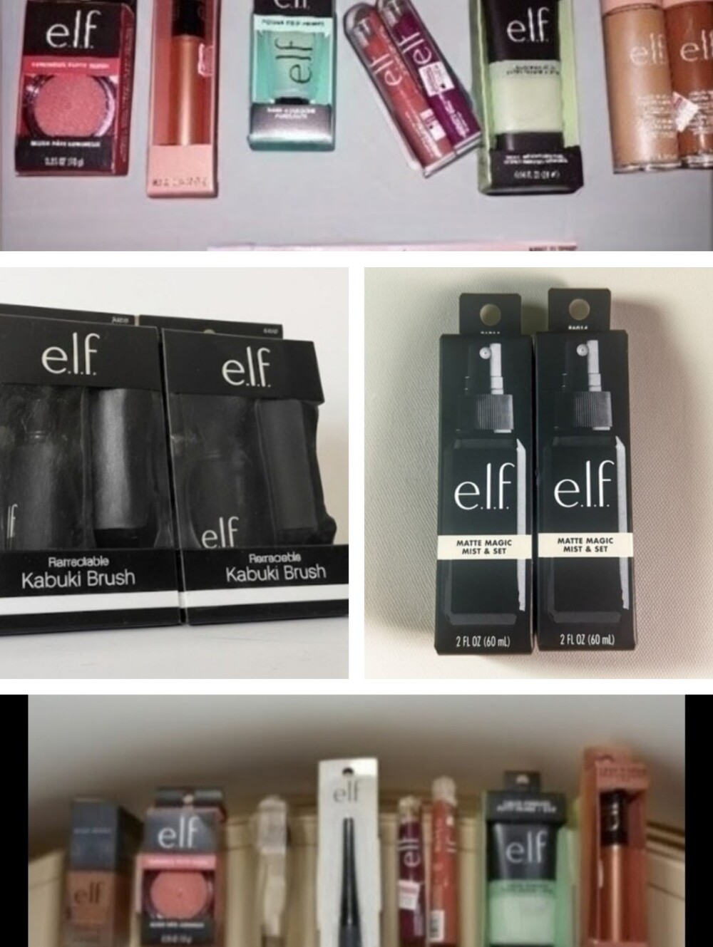 20 New Products - e.l.f. Makeup Lot Bundle - Huge! All New!!